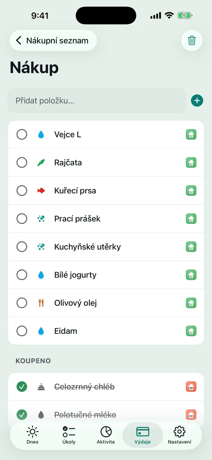 Kdo jde nakoupit?