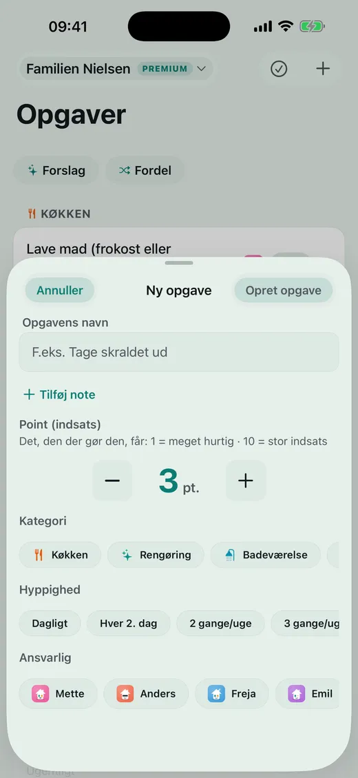 Hvor mange point er opgaven værd?