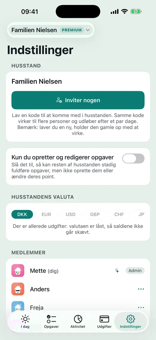 Del en kode, og alle er med.