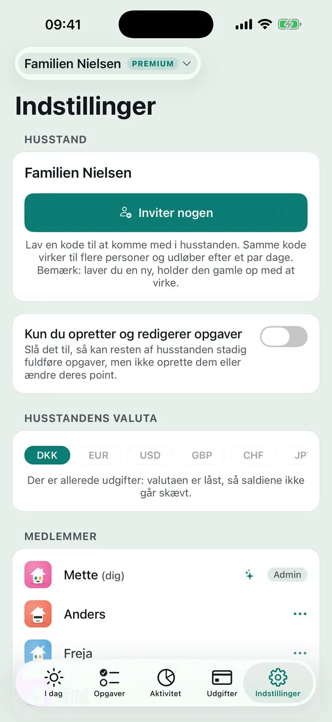 Del en kode, og alle er med.