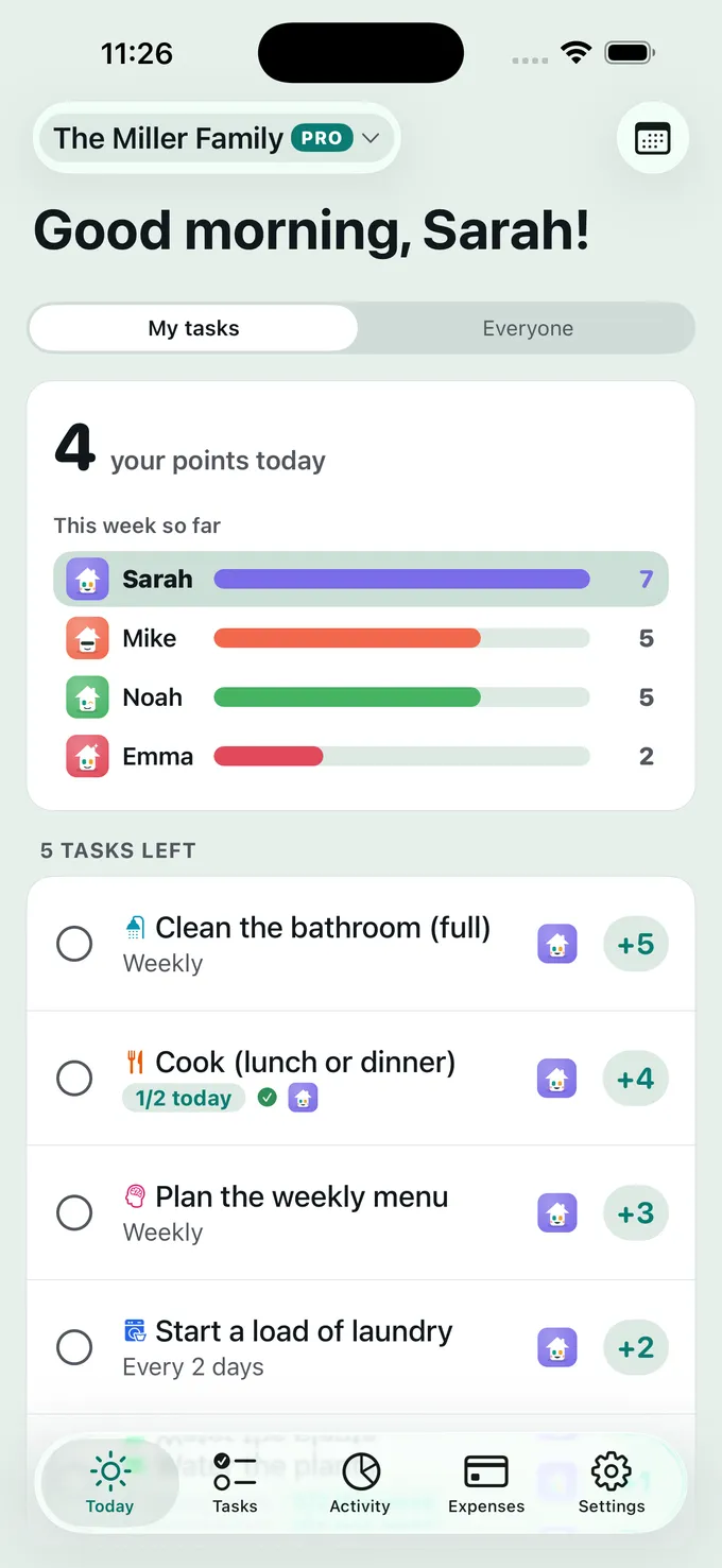What’s on today?