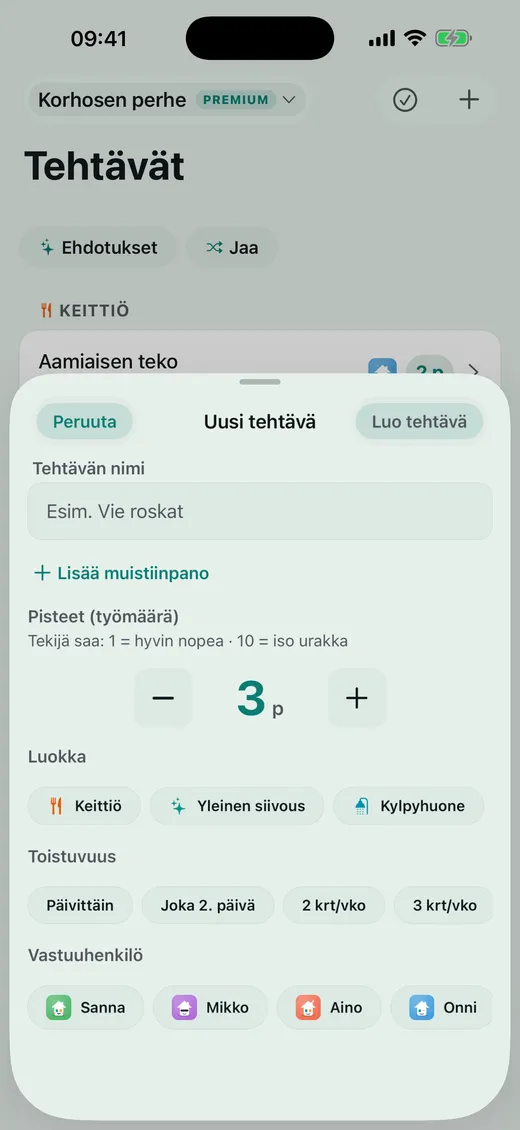 Kuinka paljon tehtävä on arvoinen?