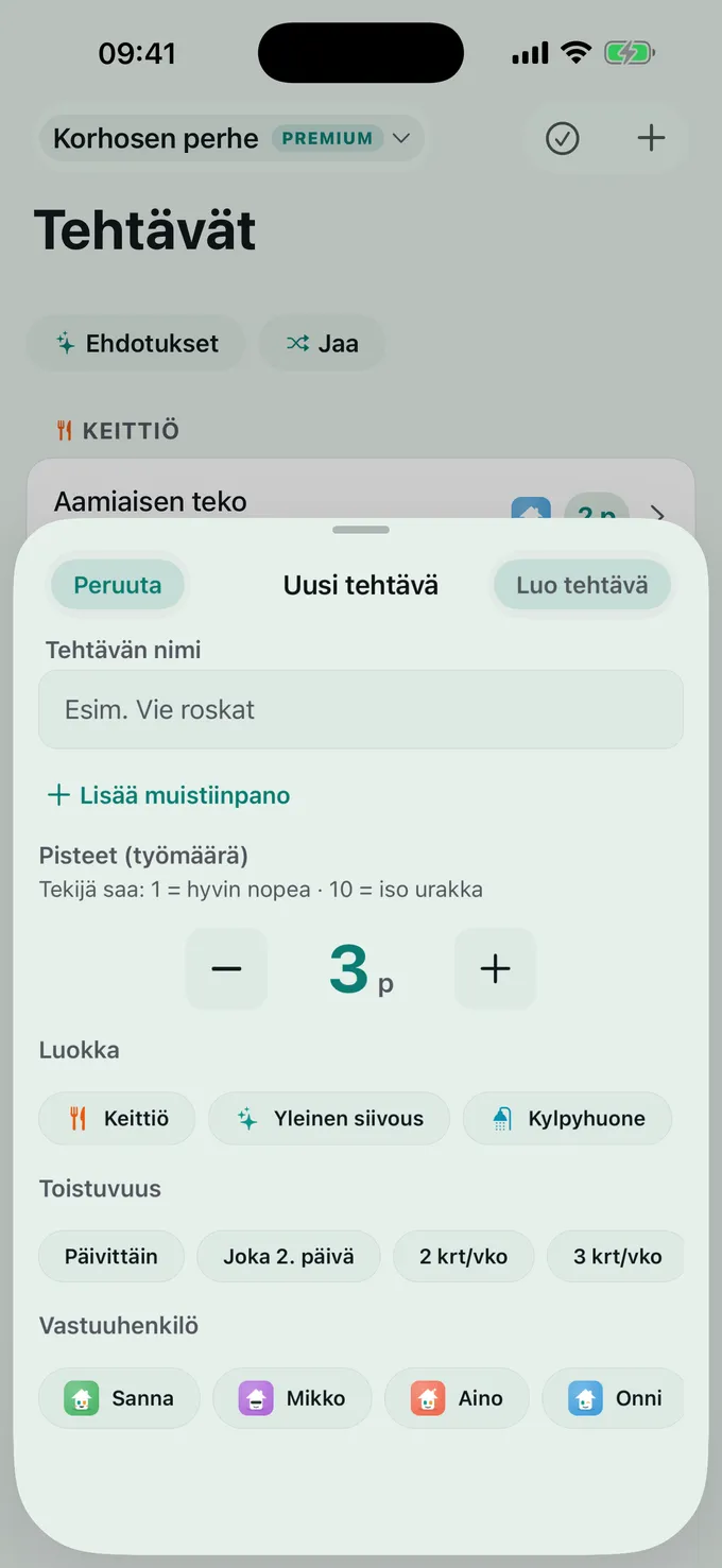 Kuinka paljon tehtävä on arvoinen?