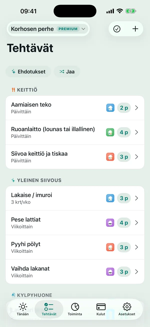 Viikon kotityöt