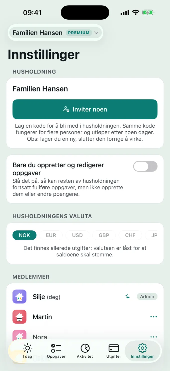 Del en kode, og alle er med.
