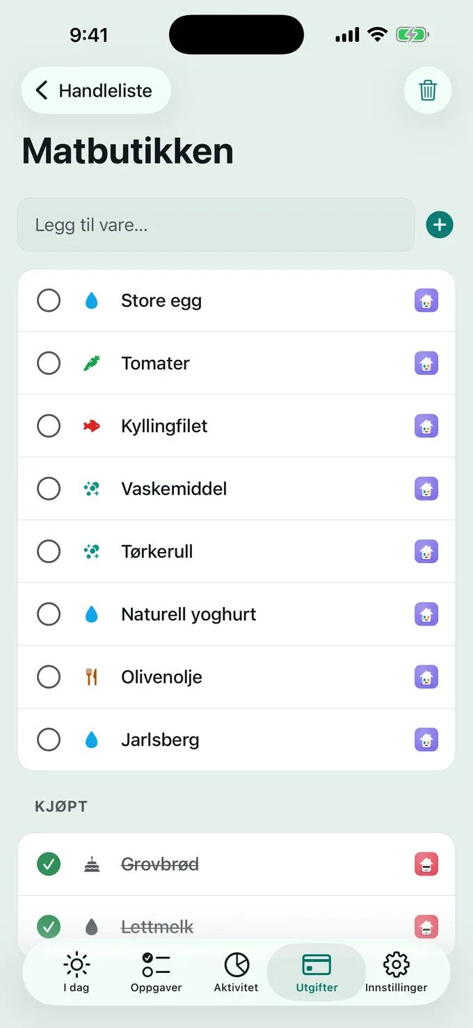 Hvem tar handelen?