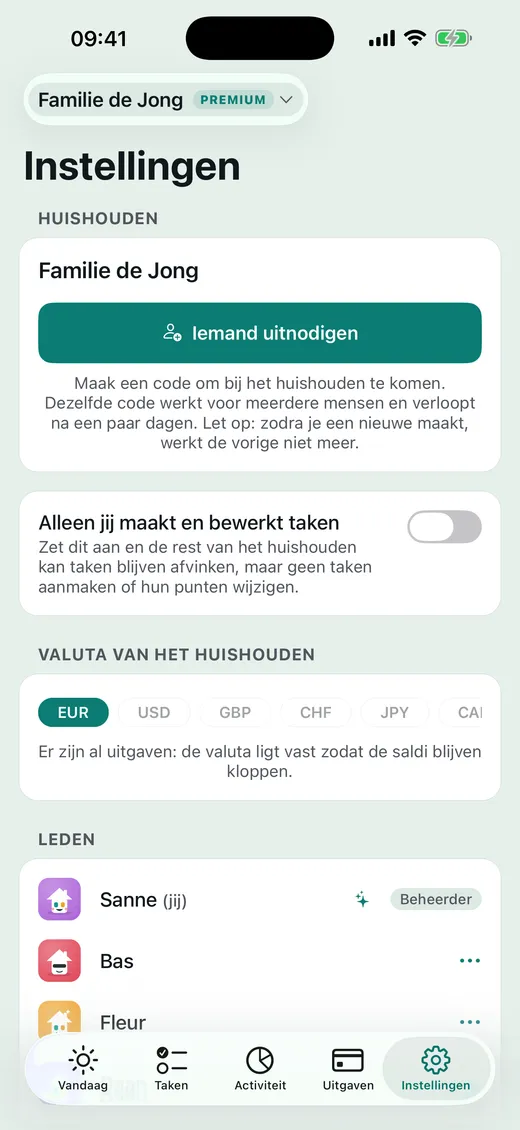Deel een code en iedereen doet mee.