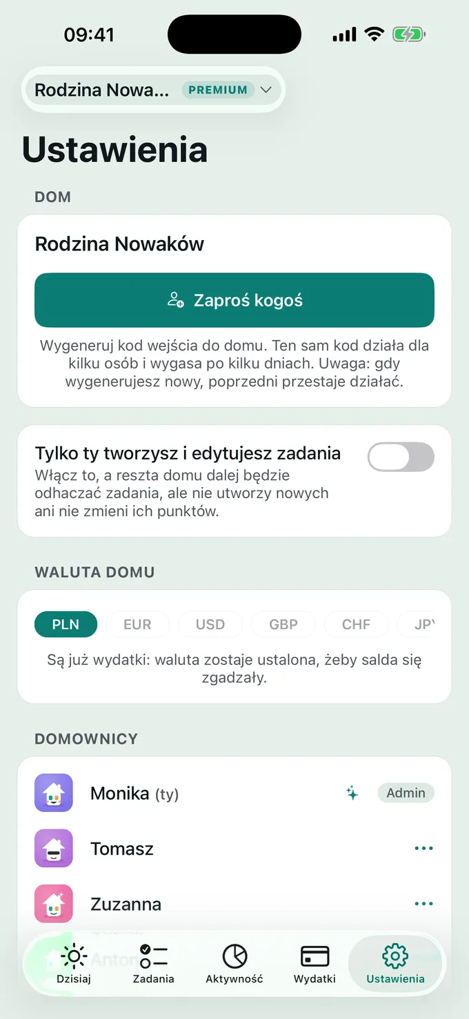 Udostępnij kod i wszyscy są w środku.
