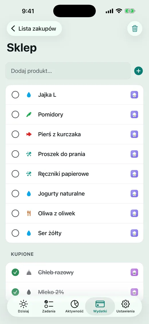 Kto idzie na zakupy?