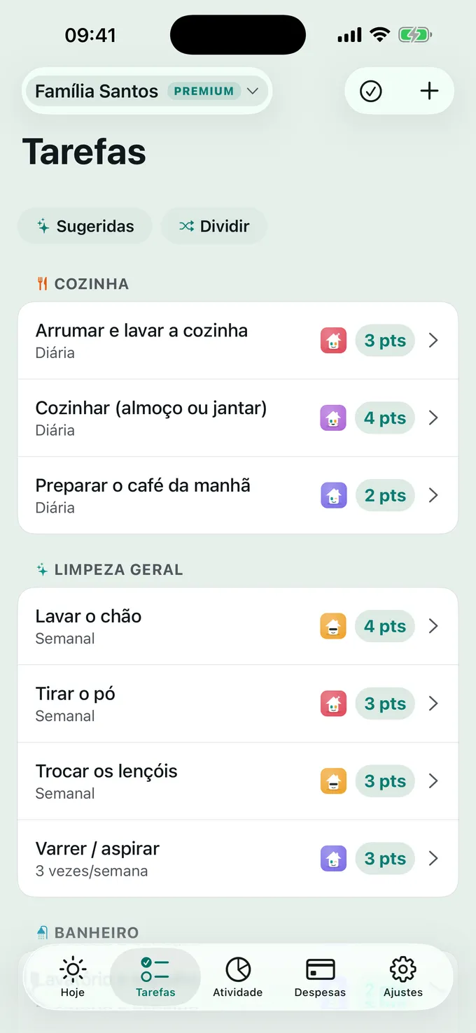 Quem faz o quê?