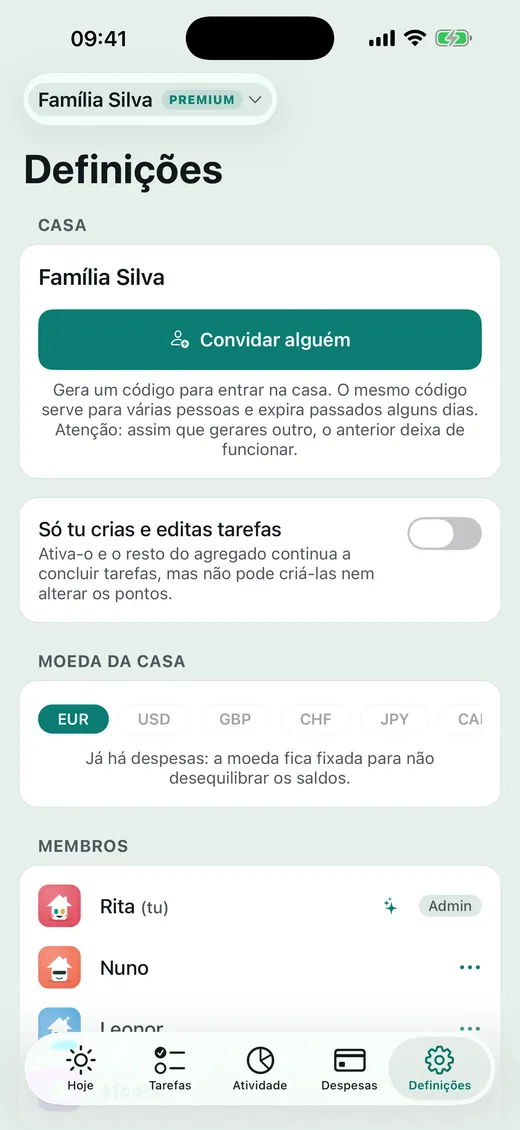 Partilha um código e estão todos dentro.