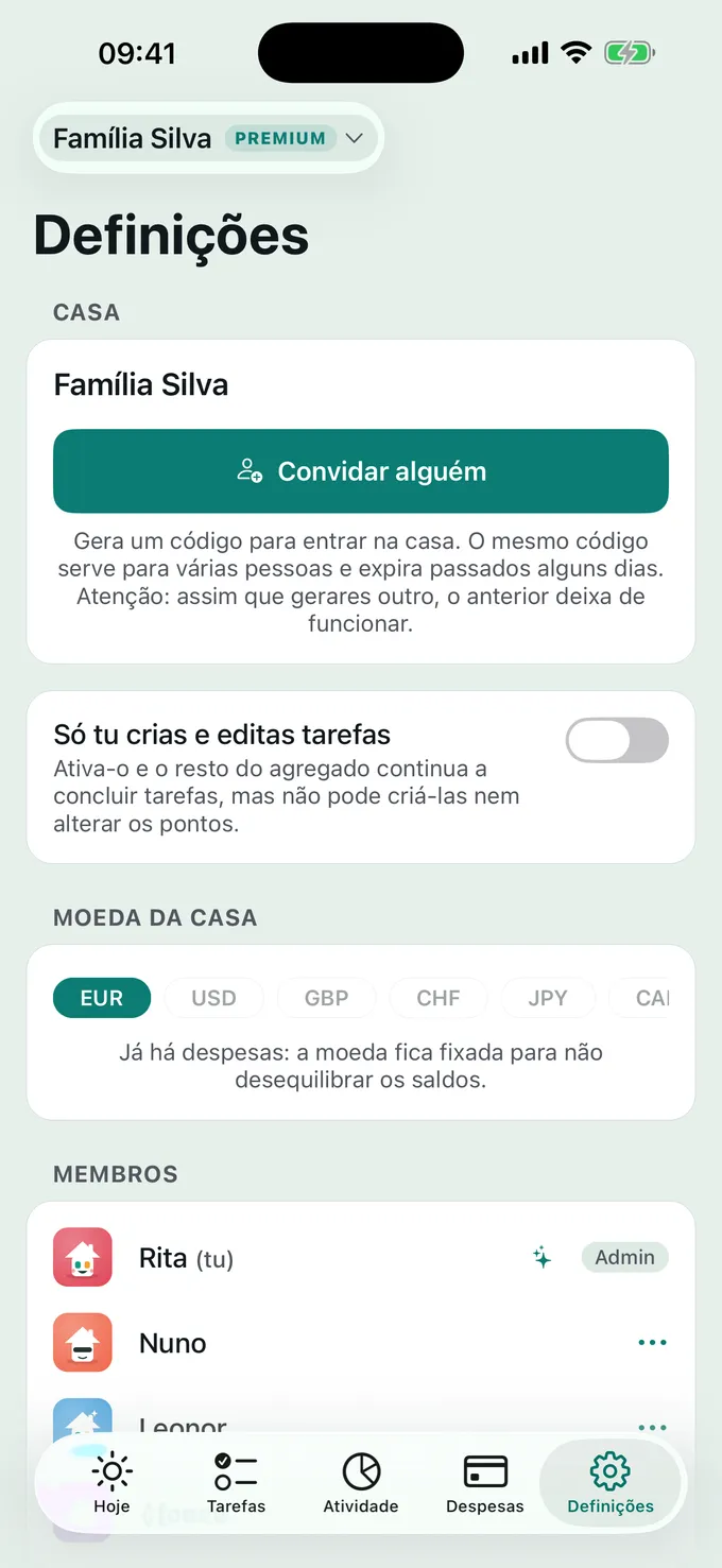 Partilha um código e estão todos dentro.