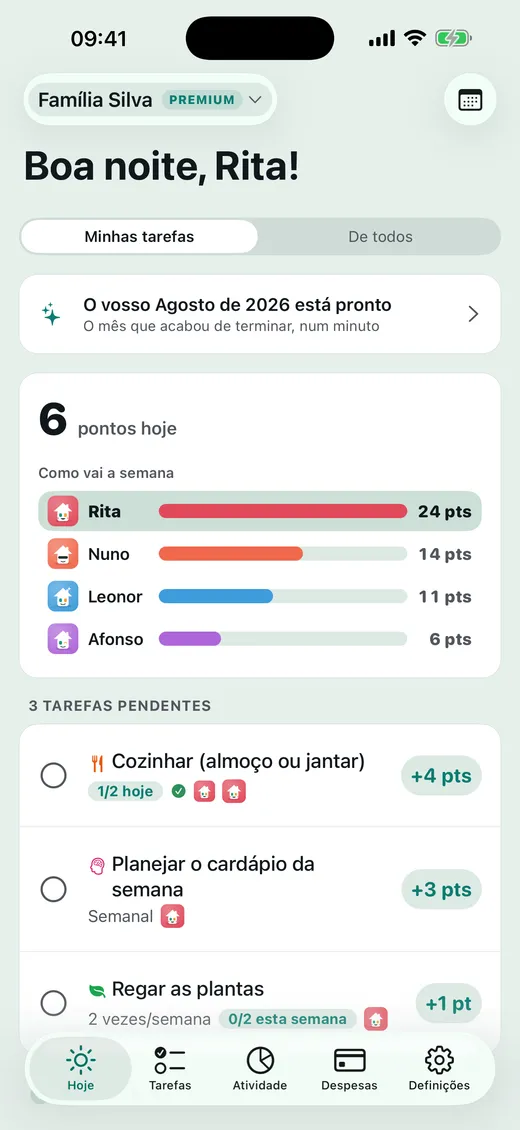 O que há para hoje?