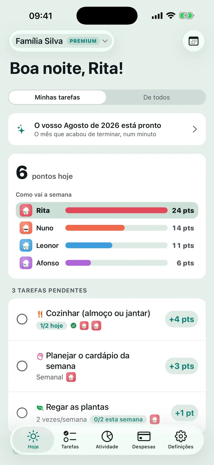 O que há para hoje?