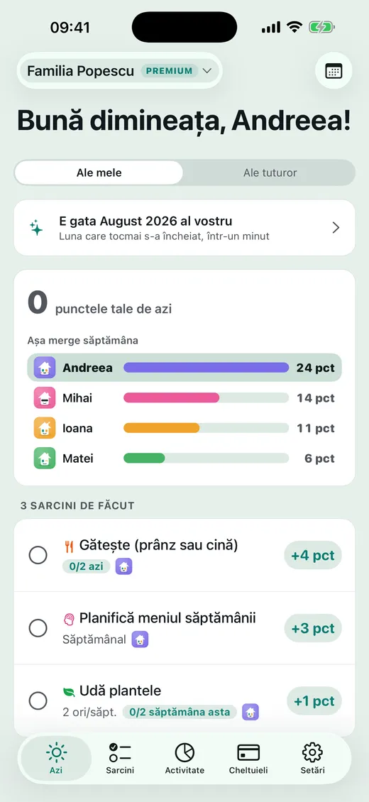 Ce ai de făcut azi?