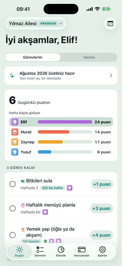 Bugün ne var?