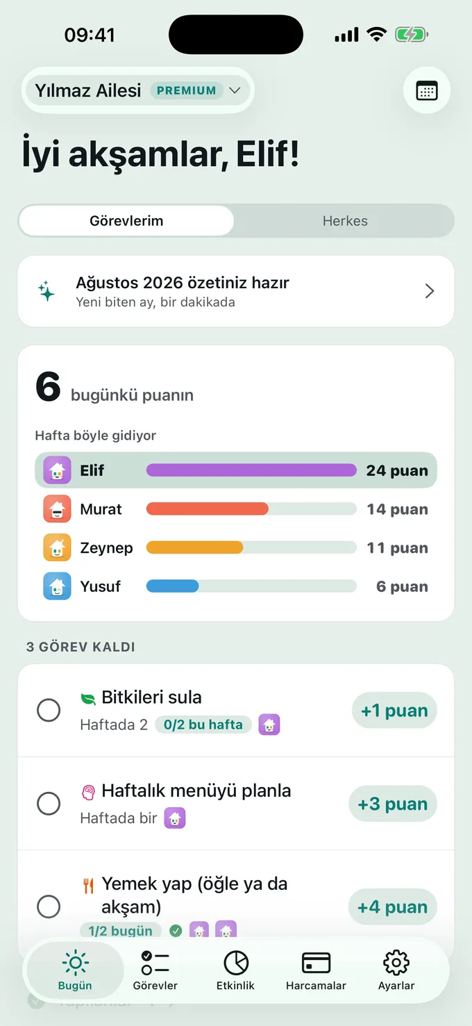 Bugün ne var?