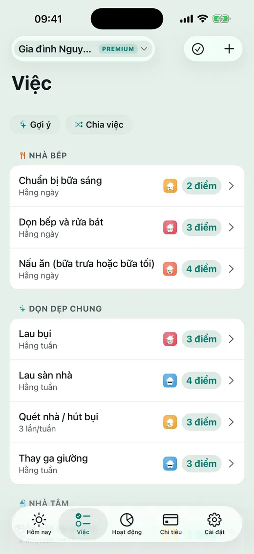 Ai làm việc gì?